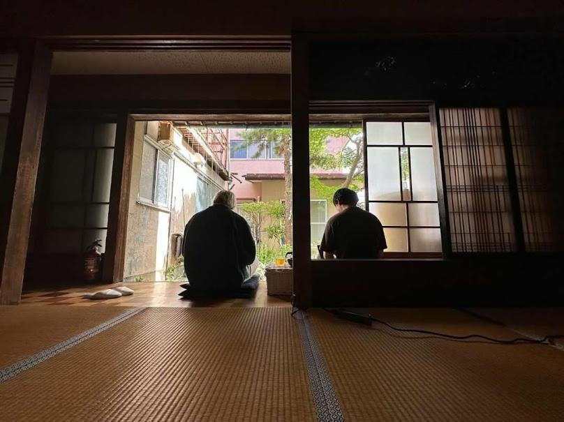 北アルプス麓のゲストハウス林屋 โอมาจิ ภายนอก รูปภาพ